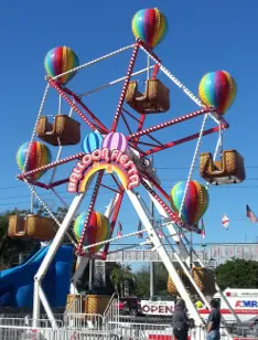Balloon Fiesta Wheel Ride in the Party Pros East Coast catalog