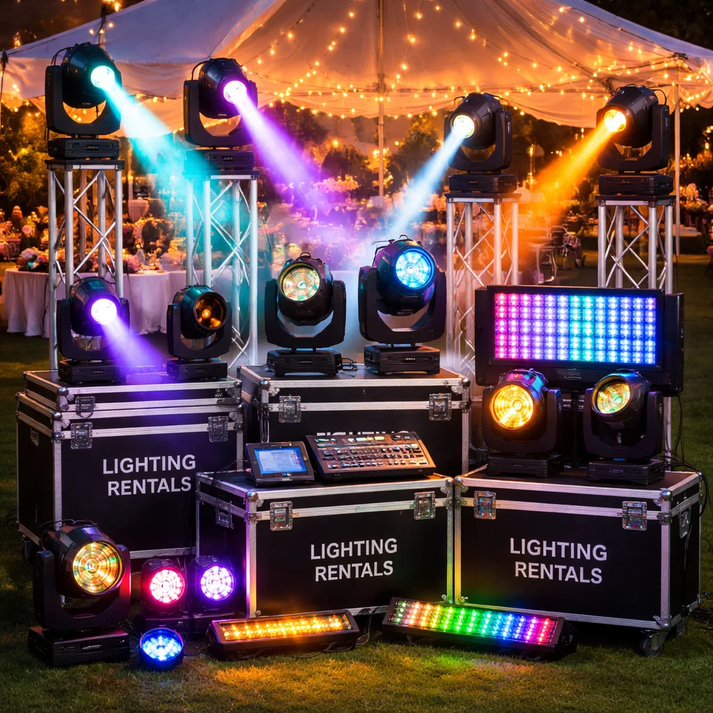 Lighting in the Party Pros East Coast catalog