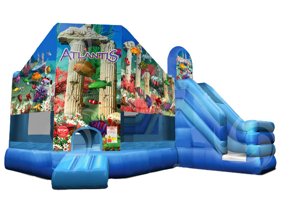 Inflatable rental for community event