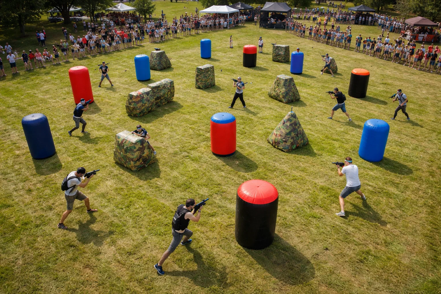 Open Air Laser Tag for Philadelphia party rentals