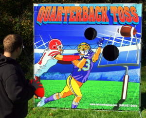 Quarterback Challenge for Philadelphia party rentals