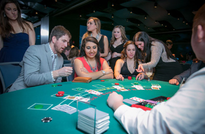 Blackjack for Philadelphia party rentals