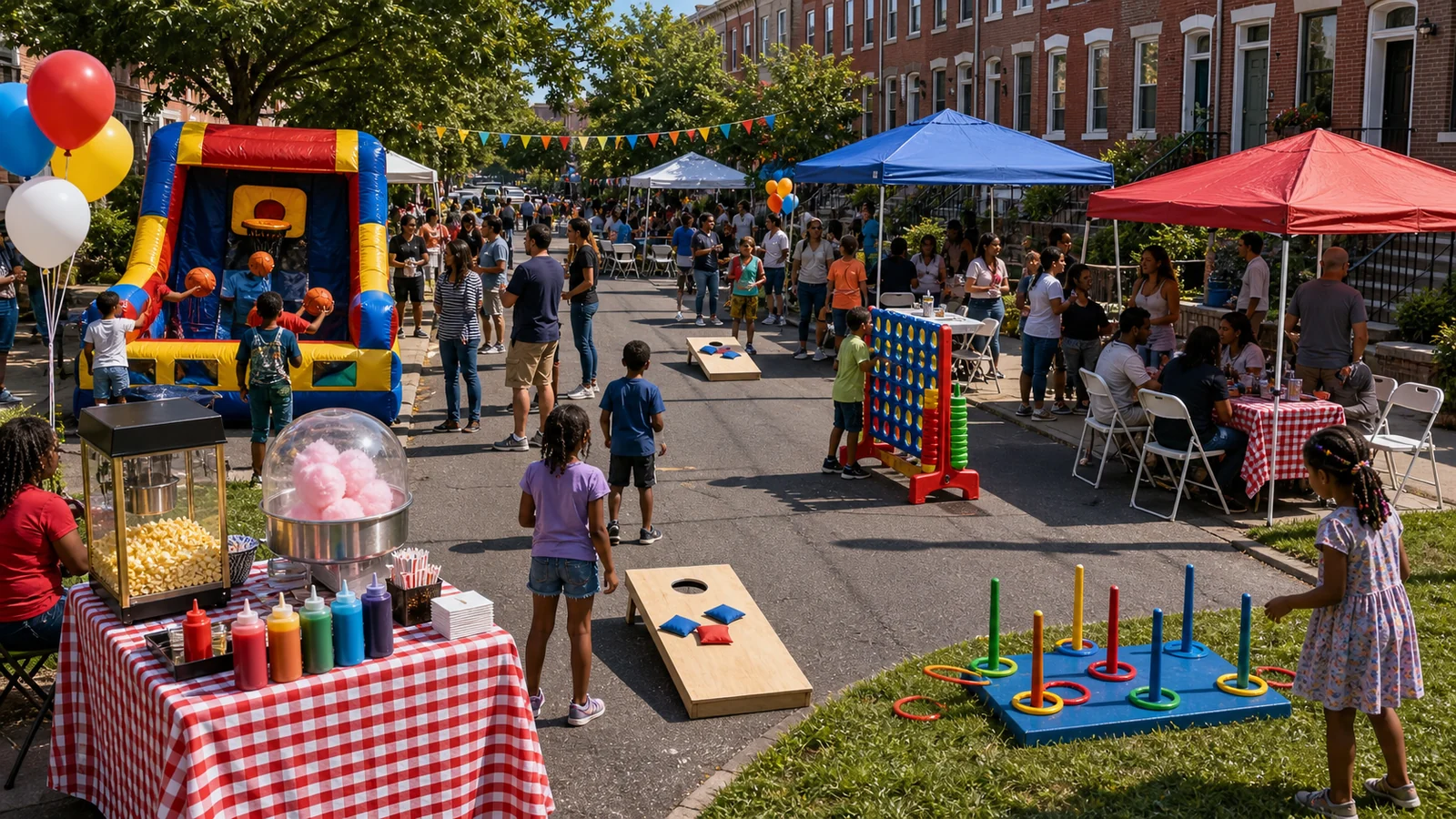 Block Party Rentals Philadelphia: What to Book for Streets, Parks, and Neighborhood Events