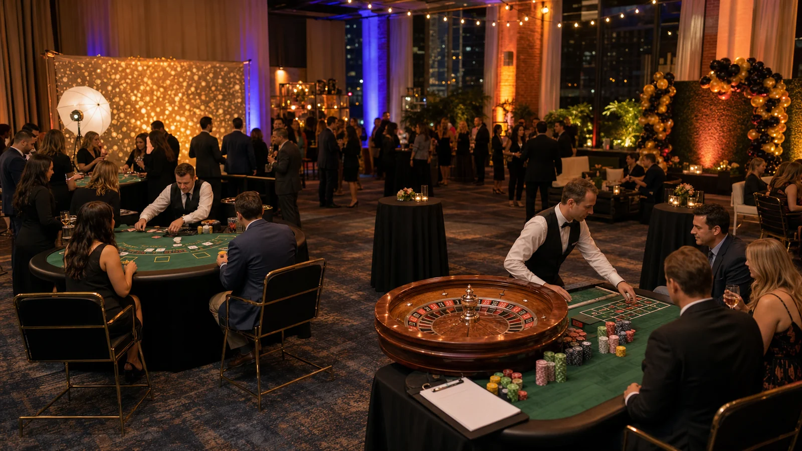 Casino Party Rentals Philadelphia: Corporate, Fundraiser, and Holiday Ideas
