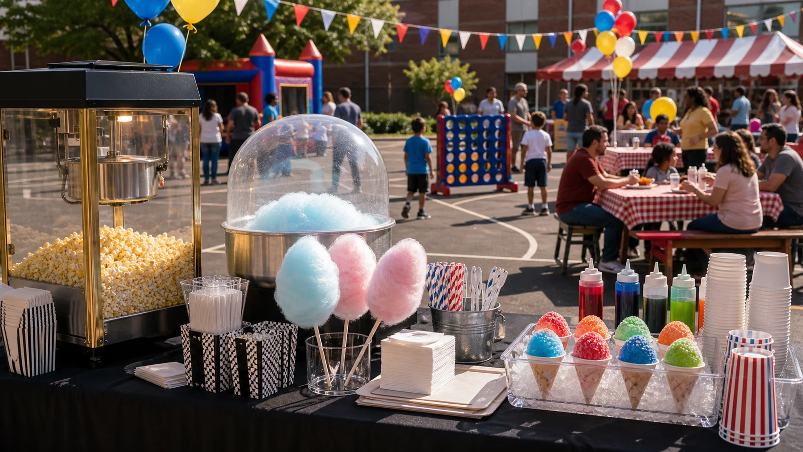 Concession Machine Rentals Philadelphia: Popcorn, Cotton Candy, Snow Cones, and More