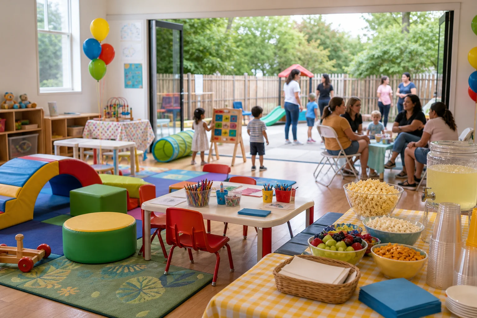 Daycare and Preschool Event Rentals Philadelphia: Gentle Games, Crafts, Snacks, and Parent Flow