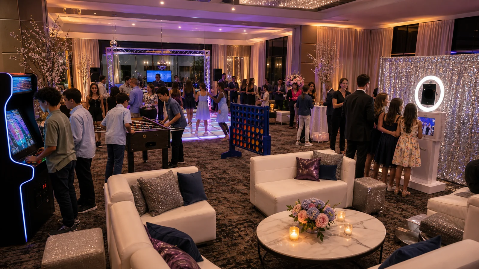 Bar and Bat Mitzvah Party Rentals Philadelphia: Games, Photo Booths, and Interactive Stations