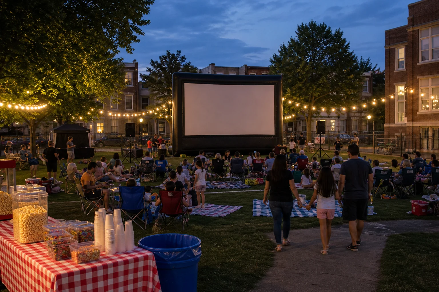 Outdoor Movie Night Rentals Philadelphia: Screens, Sound, Snacks, and Guest Flow