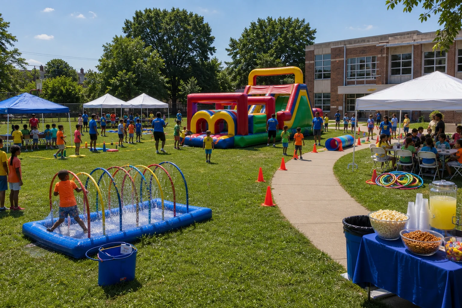 Summer Camp Event Rentals Philadelphia: Field Days, Water Games, Inflatables, and Camp Celebrations