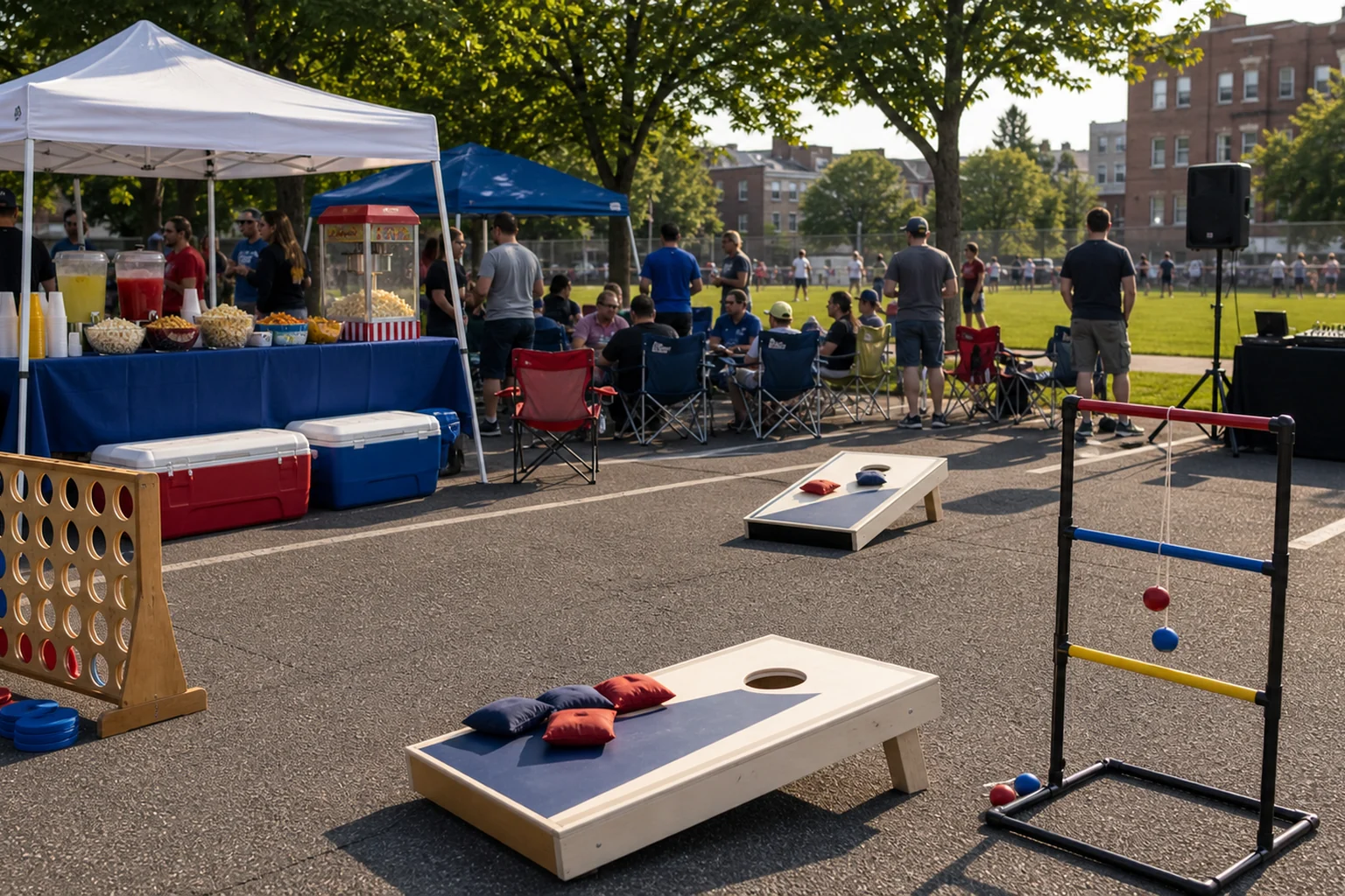 Tailgate Party Rentals Philadelphia: Games, Food Stations, Sound, and Pre-Game Energy