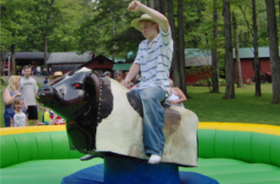 Mechanical Bull in the Party Pros East Coast catalog