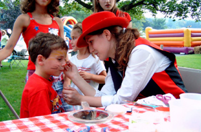 Face Painter for Philadelphia party rentals