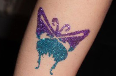 Glitter Tattoos for Philadelphia party rentals