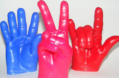 Wax Hands in the Party Pros East Coast catalog