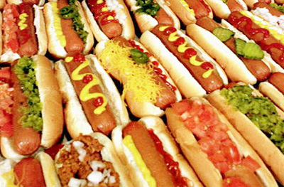 Hot Dogs in the Party Pros East Coast catalog