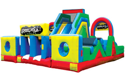 Adrenaline Rush Obstacle Course in the Party Pros East Coast catalog