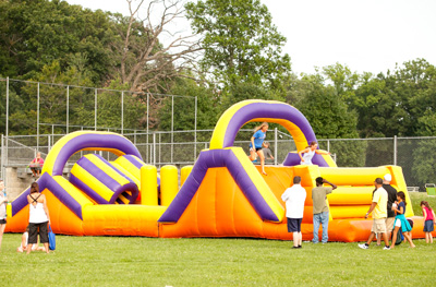 Inflatable Obstacle Course (Olympics) for Philadelphia party rentals