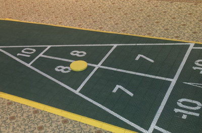 Shuffleboard in the Party Pros East Coast catalog