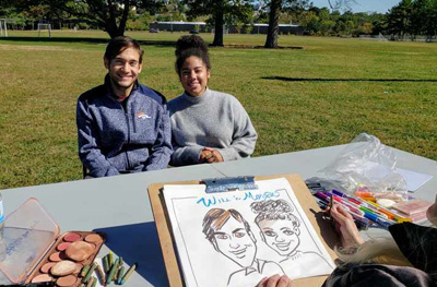 Caricaturist for Philadelphia party rentals