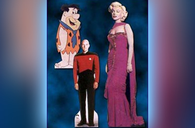 Photos with Celebrity Cut-Outs in the Party Pros East Coast catalog