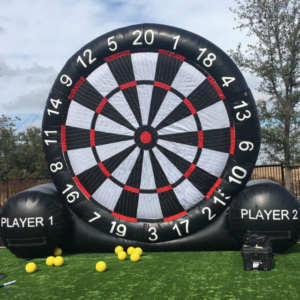 Giant Soccer Darts in the Party Pros East Coast catalog