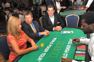 Texas Hold 'Em for Philadelphia party rentals